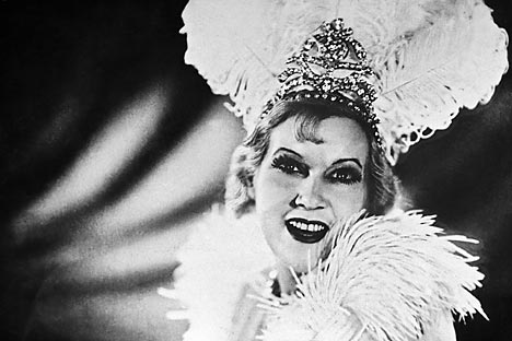 Al termine della Seconda Guerra Mondiale le cantanti femminili erano molto richieste per intonare brani patriottici (Foto: Ria Novosti)